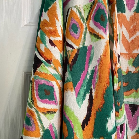 Accent Multi Colored Colorful Shrug - Picture 3 of 4